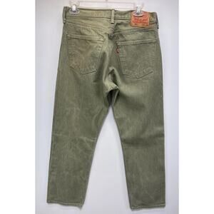 Levis 501 32x30 Vintage Green Men’s Denim Jeans